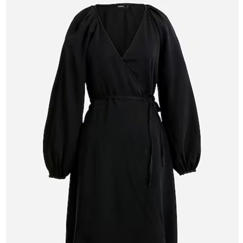 JCREW Drapey wrap mini dress - NWT